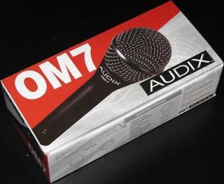 AUDIX OM7 Dynamic Hypercardioid Handheld Microphone New