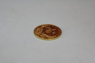 Antique Gold 100 Kurush GOLD Coin Turkish Ottoman 1327 Great Condition