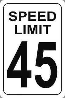 speed limit signs in Signs