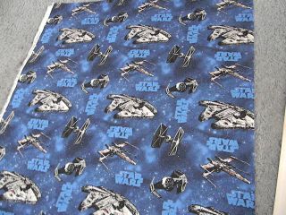 NEW Star Wars Blanket Handmade Space Ships