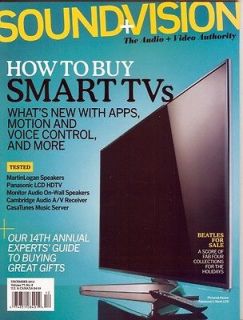 Sound & Vision December 2012 Smart TVs, Beatles For Sale, Open Reel 