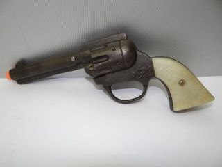   Used Broken Metal Kenton Toys Gene Autry Cowboy Six Shooter Cap Gun NR
