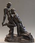 Auguste Rodin 1889 Eternal Idol Statue Sculpture Figure Bonded Bronze