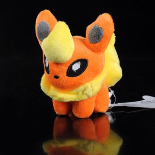 NEW TAKARA TOMY Pokemon Pikachu 6 FLAREON Plush Figure Doll Toy R1