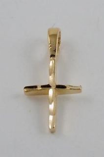 gold baby jewelry cross