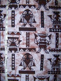 aztec print fabric in Fabric