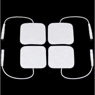 32 SQUARE TENS ELECTRODE PADS REUSABLE SELF ADHESIVE PADS FOR TENS 