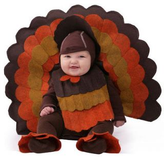 Baby Infant Turkey Halloween Holiday Costume Party 6 12M & 18 24M