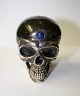 Antique Verge Fusee Silver Skull table watch by George Prior London c 