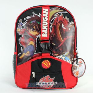 Bakugan Battle Brawlers 16 Large Backpack   Book Bag Boys School
