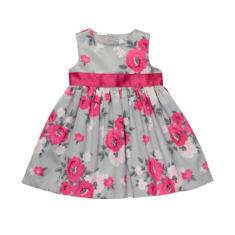 NWT INFANT BABY GIRLS SZ 0/3 M MONTH 8 12 LBS DRESS PINK ROSE SATIN 