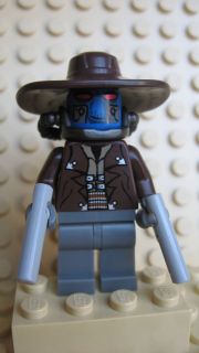 LEGO Cad Bane 8098 8128 Star Wars Figure 2 Guns NEW