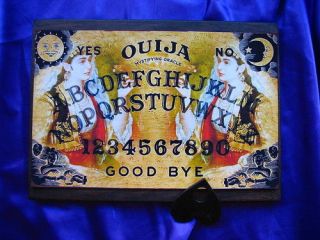 Bizarre Magick Gypsy fortune tellers Ouija Board & Planchett Occult 
