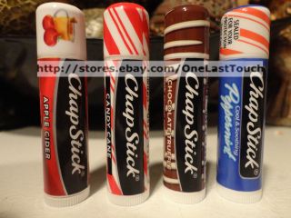 CHRISTMAS/HOLIDAY CHAPSTICK Lip Balm *YOU CHOOSE*Skin Protectant 