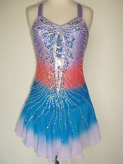 CUSTOM TO FIT NEW ICE SKATING BATON TWIRLING COSTUME