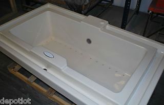 45 x 78 DROP IN AIR JETTED BATH TUB   BISCUIT BATHTUB / 34 AIR JETS