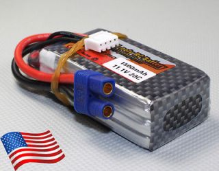    1500mAh 20C 3S/1P Lipo Battery W/ EC3 Plug for Rc Heli, Rc Car