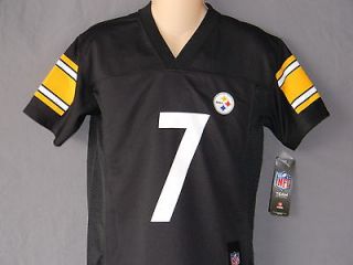 Pittsburgh Steelers #7 Ben Roethlisberger Jersey Youth Sizes NFL 