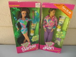 Totally Hair Barbie & Ken ~ NIB