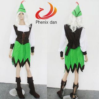 New Design Robin Hood of Sherwood Maiden Fancy Dress Outfit Halloween 