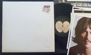 BEATLES White Album 1968 US APPLE 2 LP NM #d+Complete in SHRINK WRAP