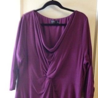 Nwot Igigi Purple Twist Dress 22/24