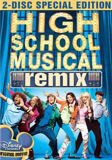 High School Musical Movie Disney Channel ReMix Original 2 Discs Bonus 