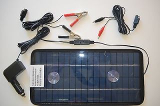 Two Functional 8W 12V Solar Panel Battery Charger Car Auto Motorcycle 