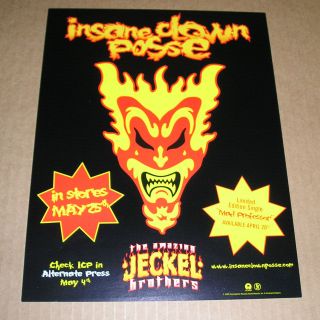 Insane Clown Posse The Amazing Jeckel Brothers Mini Poster
