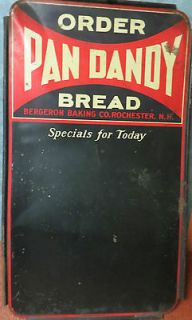   Bread Specials of Day Sign Bergeron Baking Co Rochester NH Bakery Sign