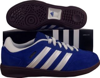 New Mens Adidas Spezial Lace up Shoes Royal Blue Running Traniers Men 