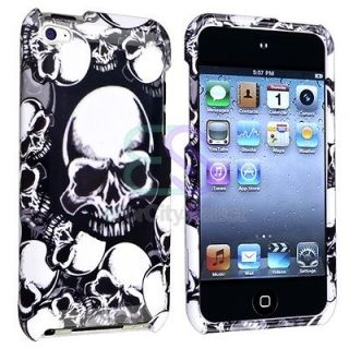  Case Cover+Anti gla​re Protector+Head​set+Stylus For iPod Touch 