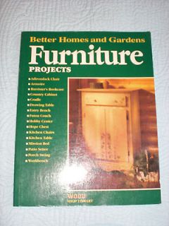 FURNITURE PROJECTS Better Homes and Garden furniture building soft 