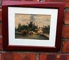 High Quality Early 19th Century English/European Watercolor Painting 