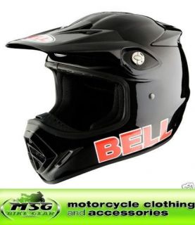 BELL MOTO8 MOTOCROSS MOTO X MOTOCYCLE HELMET BLACK MEDIUM OFF ROAD