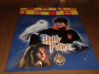 2001 Harry Potter Sorcerers HARRY HERMIONE & HEDWIG Gift Bag Free Us 