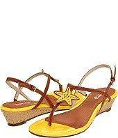 Sperry Top Sider Womens Delray Yellow Starfish Sandals