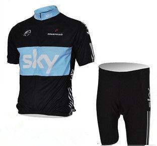   Short Riding Sleeve Cycling BIKE/Bicycle Sports Clothes Coat SKY BB