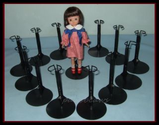 FREE U.S. SHIPPING 12 BLACK 8 Tiny Betsy McCall Kaiser Doll Stands 