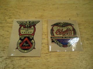 NOS Mint Columbia Bicycle Fender & Seat Tube Decals