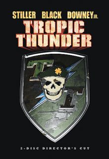 Tropic Thunder DVD, 2008, 2 Disc Set, Directors Cut   Sensormatic 