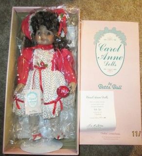 1992 Goebel Bette Ball Carol Anne Musical Doll CHERISE   16 #466 