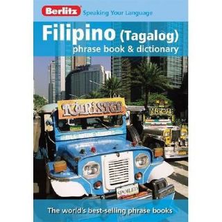 NEW Berlitz Filipino (Tagalog) Phrase Book & Dictionary
