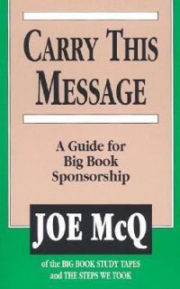   Guide for Big Book Sponsorship by Joe McQ 2006, Paperback