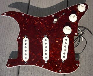 Mid scoop big tone loaded pickguard comparable to dippers for Fender