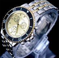 Hot 1pcs Tippy Cool Golden Mens Metal Quartz Wrist Watches,WM23
