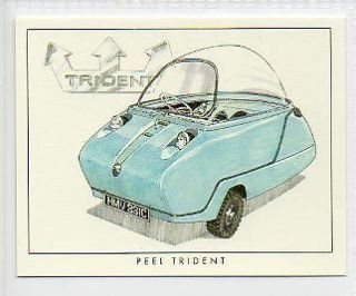 Peel Trident Micro/Bubble Car card