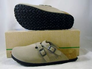 BIRKIS Womens CAMDEN SANDALS SUEDE SHOES size 6 TAUPE NEW