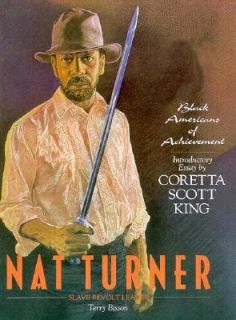 Nat Turner Slave Revolt Leader by Terry Bisson 1988, Hardcover