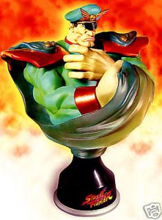 Street Fighter M. Bison Statue Bust Xmas Edition Rare